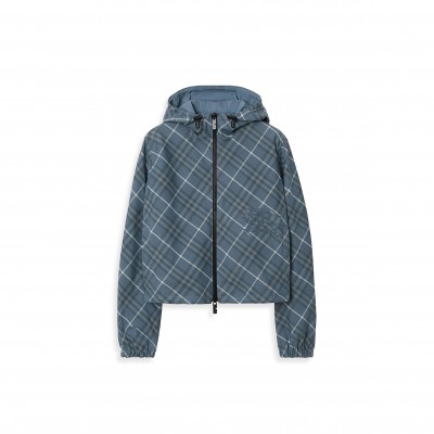 BURBERRY BLUE REVERSIBLE CHECK JACKET 8105851